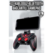 X3 Gamepad Oyun Kolu Bluetooth Bağlantılı Gamestick Android Uyumlu