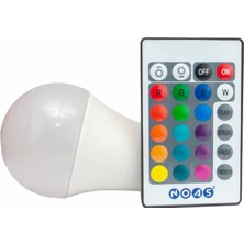 Als Noas Renkli Kumandalı Rgb Ampul