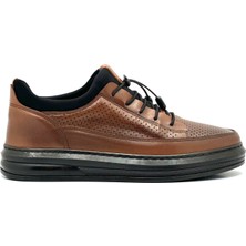 Bess Shoes Deri  Erkek Günlük Ayakkabı - Hava Alabilen, Lastikli, Spor, Hafif ve Rahat Casual