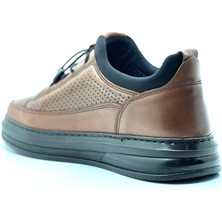 Bess Shoes Deri  Erkek Günlük Ayakkabı - Hava Alabilen, Lastikli, Spor, Hafif ve Rahat Casual