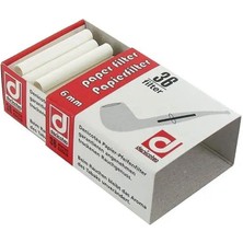 Denicotea 6mm Kağıt Pipo Filtresi  36 Adet