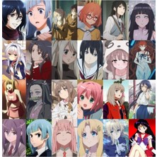84 Adet Anime Manga Duvar Kolaj Seti – Anime Duvar Poster Seti – 10×15 cm