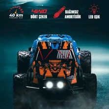 Apexma 1;16 40KM/H Hız Yapan 4x4 Uzaktan Kumandalı Metal Iç Aksamlı Rc Araba
