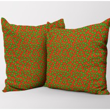 Sardo Kumaş Meyve Desenli Dijital Baskılı Şifon Saten Kumaş / En 1,50  cm  - Elbise , Perde ve Kırlent