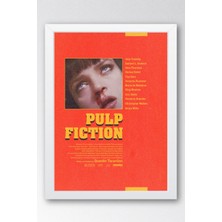 Pulp Fiction Çerçeveli Tablo - Ucuz Roman Fim Posteri Tablo