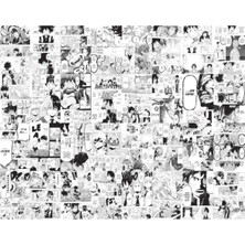 120 Adet Manga Poster Seti - Anime Odası Dekoru –10×15 cm