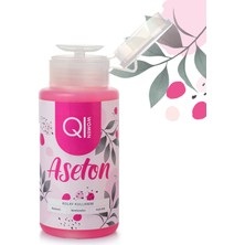 Qiwomen Besleyici Oje Çıkarıcı Pompalı Aseton 200ML