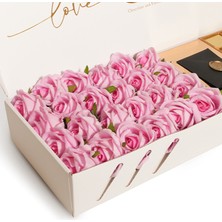 CV Chocolate Value Hediyelik Çiçekli Çikolata Kutusu
