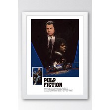 Pulp Fiction Çerçeveli Tablo - Ucuz Roman Fim Posteri Tablo