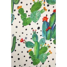 Sardo Kumaş Soyut Desenli Dijital Baskılı Şifon Saten Kumaş / En 1,50  cm  - Elbise , Perde ve Kırlent