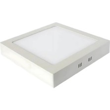 Inoled Kare Beyaz Kasa Sıva Üstü LED Panel 24WATT - Volga 2762-02 Gün Işığı