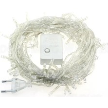 10 Metre 100 Ledli Fişli Led, Dekor Lambası 10M Rgb Yılbaşı Ağacı Işığı
