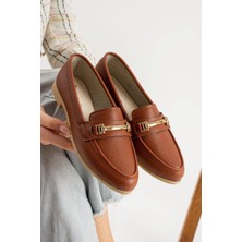 Albishoes Kadın Babet Toka Detaylı Şık Anatomik Babet Ayakkabı Rahat Taban Günlük Iş Ofis Babet