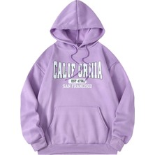 Only Trendwear Unisex California Baskılı Sweatshirt