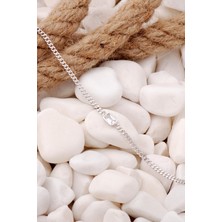 Sümer Telkari Gurmet Rodyumlu Gümüş Baget Trend Bileklik 3931