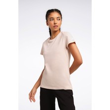 Reebok Wor Comm Tee Pembe Kadın Kısa Kol T-Shirt
