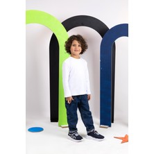 Kids A More London Air File Detaylı Ultra Hafif Taban Erkek Çocuk Spor Ayakkabı Lacivert