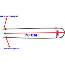 Ender Benmari 70CM Rekorlu Düz Rezistans 2500W 220V 8,5? Cr-Ni