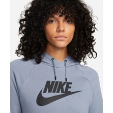 Nike DX2319 493NIKE Sweatshirts W Nsw Essntl Hoodie Mavi Spor Po Hbr