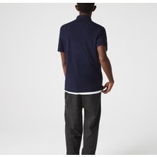 Lacoste  Polo Paris Regular Lacivert Kısa Kol