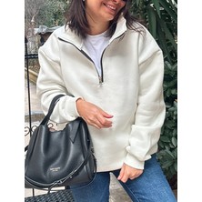 Lasorella Butik Kadın Beyaz SweatShirt