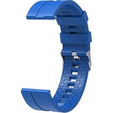 Dmay Huawei Watch Gt 4 (46MM) Gt Runner - Gt Runner 2 Uyumlu Tokalı Silikon Kordon Kayış 22MM