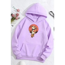 Only Trendwear Unisex Shinobi Kedi Baskılı Sweatshirt