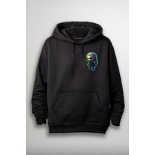 Merch&ice Astronot Kuru Kafa Baskılı Unisex Sweatshirt