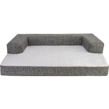 Pet Comfort Gloria Sofa Orthopedik Köpek Yatağı, Antrasit 70x53x8cm