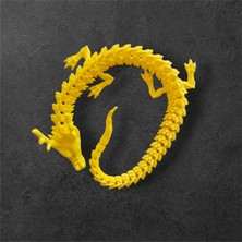 Dna Studio 3D Dragon Figür Sarı