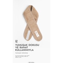 Ruiada %100 Pamuk Saç / Makyaj Bandı Brown Spor-Yoga-Spa-Cilt Bakım