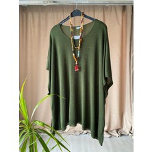 Store By Dilara Basic Oversize Viskon Tunik