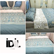 İdil Store Doğal Pamuklu Çift Kişilik Nevresim Takımı
