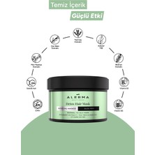 Alerma Ince Telli ve Yağlı Saçlar Için Detox Sülfatsız Saç Maskesi 240 ml