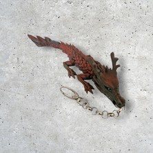 Dna Studio 3D Dragon Figür Kahve
