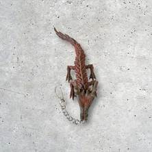 Dna Studio 3D Dragon Figür Kahve