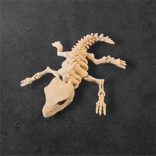Dna Studio 3D Iskelet Bukalemun Figür Anahtarlık