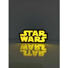 Ath Shopping Modern Star Wars LED Aydınlatma Masa Lambası Gece Lambası