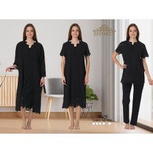 Effortt Dvina Effortt Dörtlü Lohusa Seti Siyah Medium - 9026