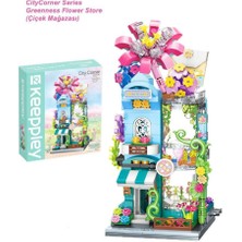 Keeppley City Corner K28016 Flower House Çiçek Evi Yapı Blokları Oyuncak Seti