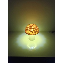 Ath Shopping Modern Mantar Şeklinde Gece Lambası,masa Lambası,aydınlatma,led