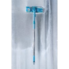 Ang Temizlik Mikrofiber Yedek Bezli Cam Silme Aparatı Çek Çekli