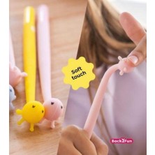 Miquelrius BACK2FUN Yumuşak Jel Kalem 0.5 mm Zürafa Sarı