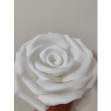 Flora Sera Yapay Gül Beyaz