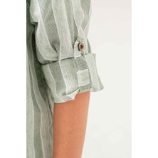 Uzun Kol & Body'li Gabardin 3 Parça Erkek Çocuk Gömlekli Takım