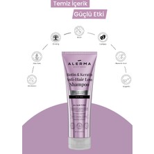 Alerma Biotin & Keratin Anti-Hair Loss Sülfatsız Şampuan 250 ml
