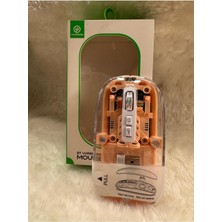 Şık Transparan Tasarımlı Multimod Mouse | Bluetooth / Kablosuz ve Şarj Edilebilir 2400 Dpi