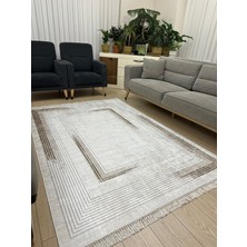 Allgelsin dijital Baskı Yıkanabilir Kaymaz Taban Halı Ince Yazlık Dekoratif Salon ve Oturma Odası Halısı