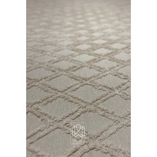 Worthwhile Vera Tek Kişilik Yatak Örtüsü 180x240 | Cappuccino Şönil Kumaş, Baklava Desen, Yumuşak Dokulu