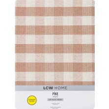 LC Waikiki Lcw Home Bej Ekose Desenli Çift Kişilik Pike 200 x 230  cm
